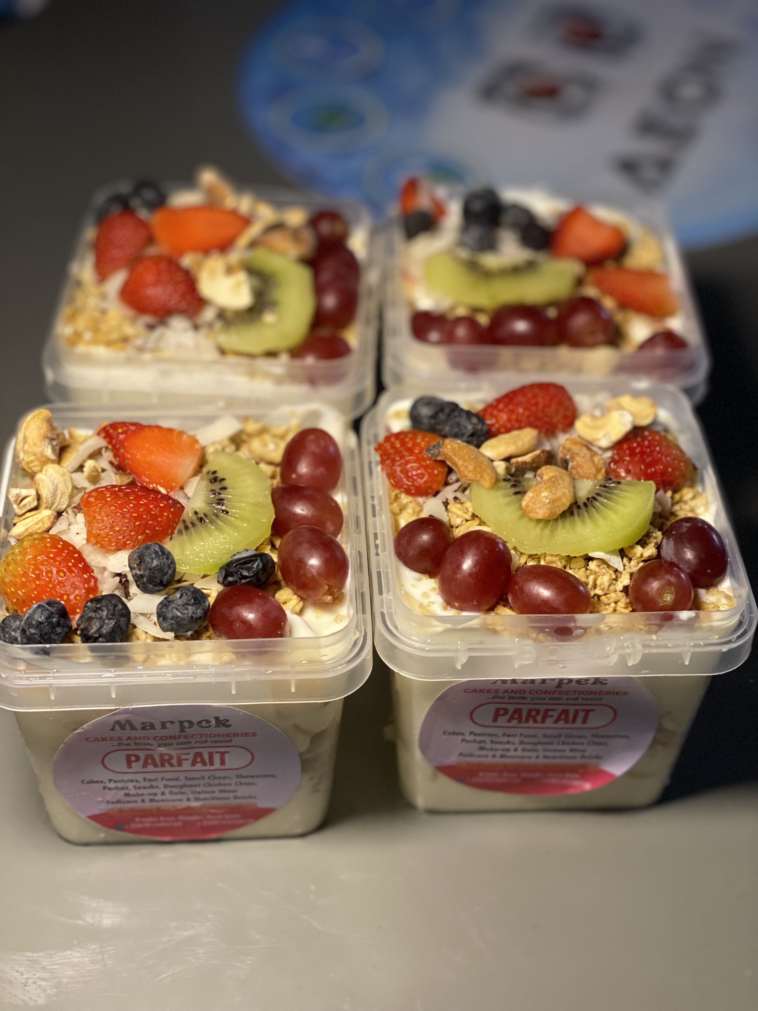 Yoghurt/Fruit parfait